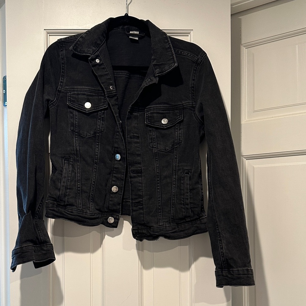 Forever 21 Classic Black Jean Jacket